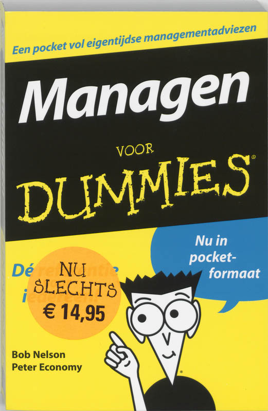 Omslag van Managen voor Dummies