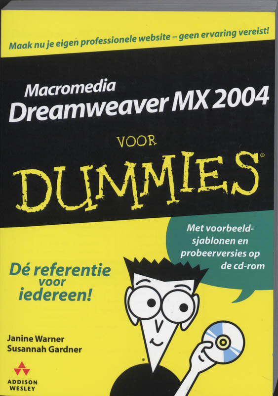 Omslag van Macromedia Dreamweaver MX 2004 voor Dummies