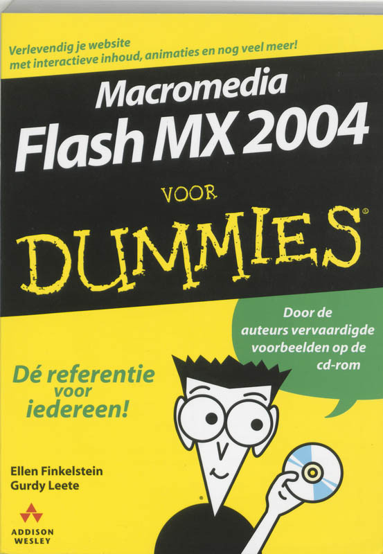 Omslag van Macromedia Flash MX 2004 voor Dummies