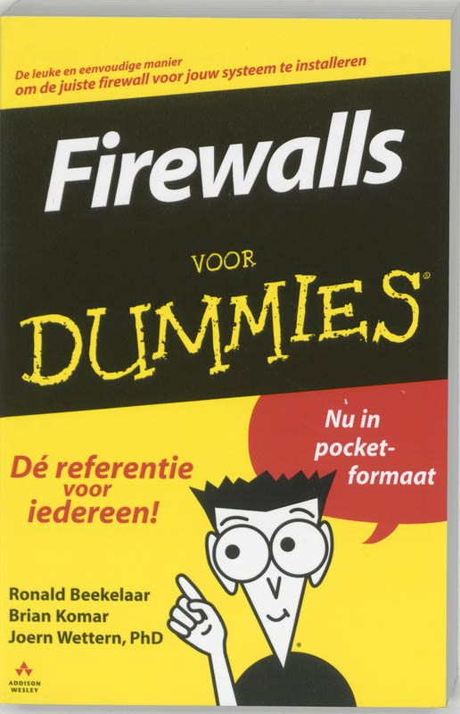 Omslag van Firewalls voor Dummies