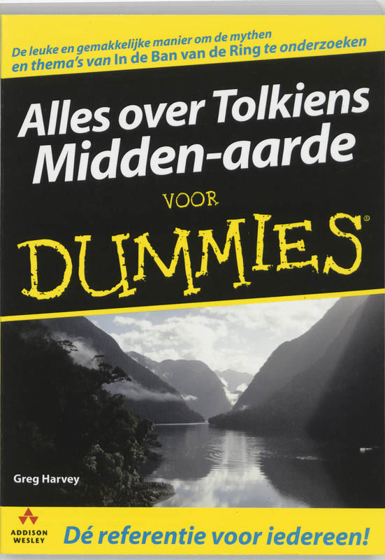 Omslag van Alles over Tolkiens Midden-aarde voor Dummies