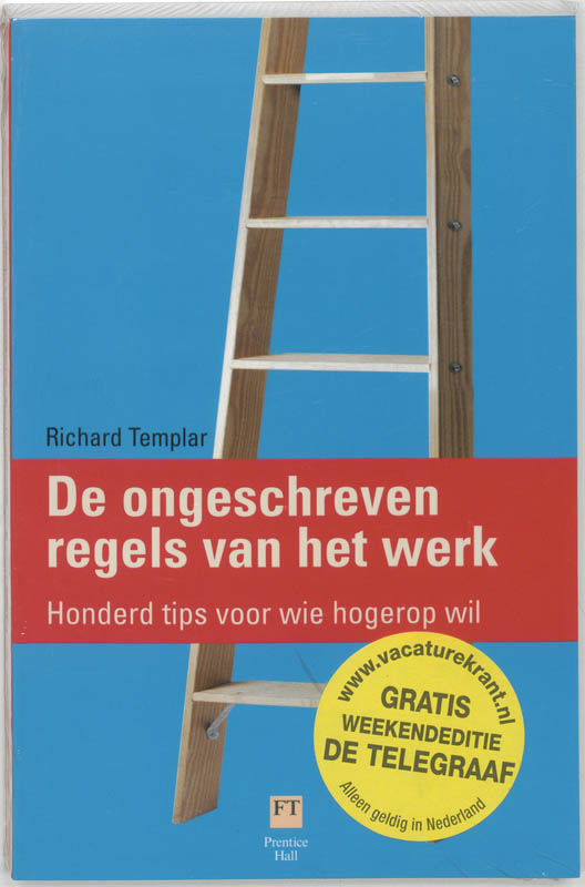 Omslag van De ongeschreven regels van het werk