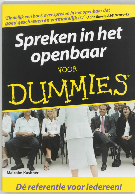 Omslag van Spreken in het openbaar voor Dummies