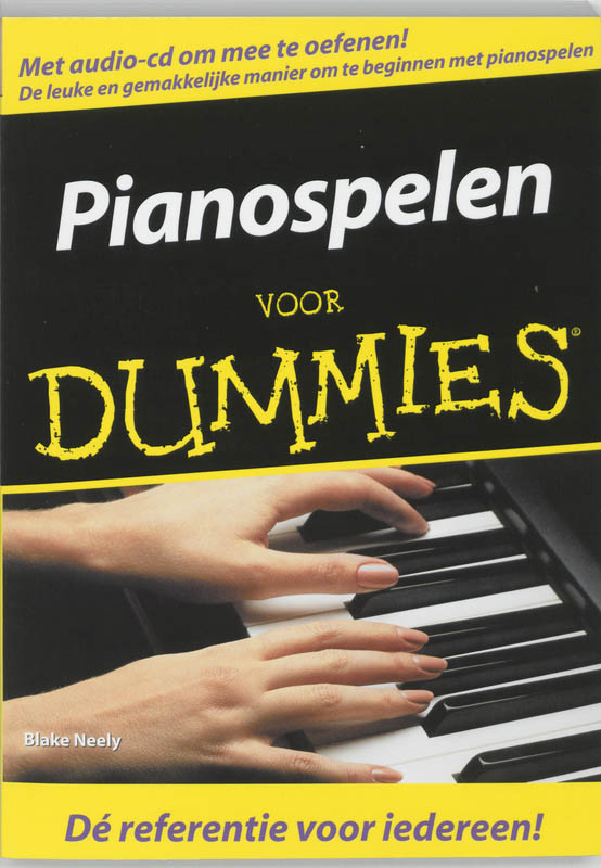 Omslag van Pianospelen voor Dummies