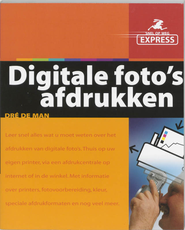Omslag van Digitale foto's afdrukken