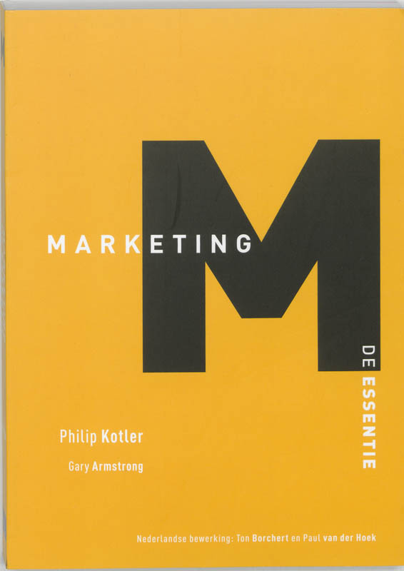 Omslag van Marketing, de essentie