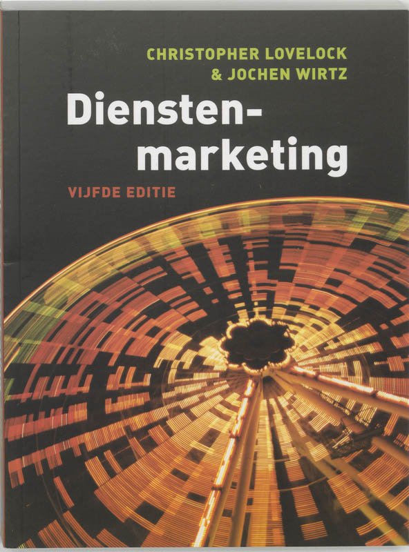 Omslag van Dienstenmarketing