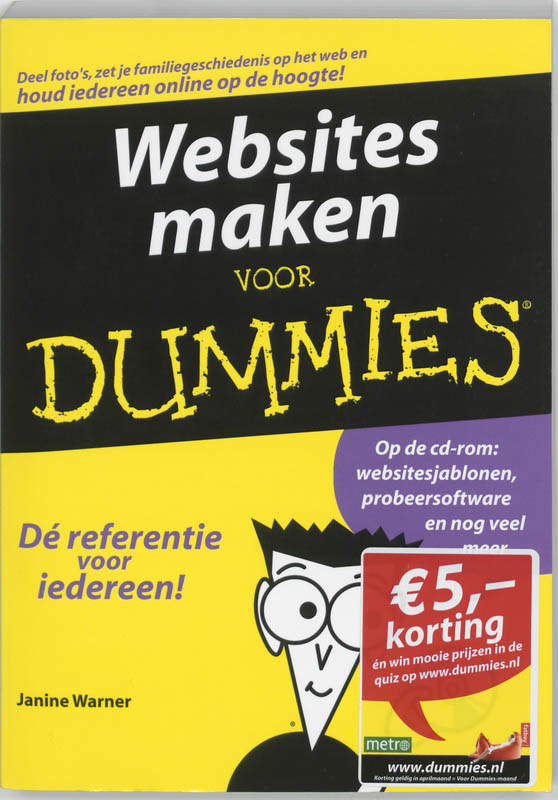 Omslag van Websites maken voor Dummies