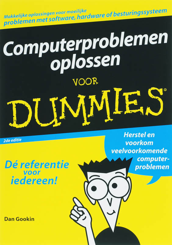 Omslag van Computerproblemen oplossen voor Dummies