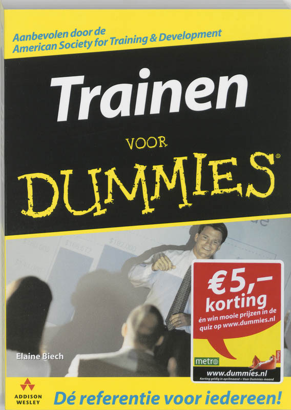 Omslag van Trainen voor Dummies