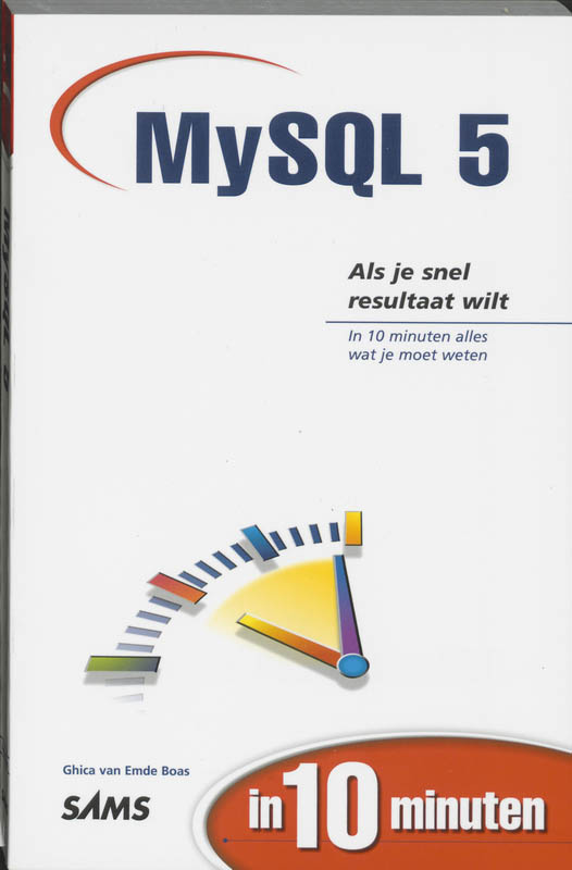 Omslag van MySQL 5 in 10 minuten