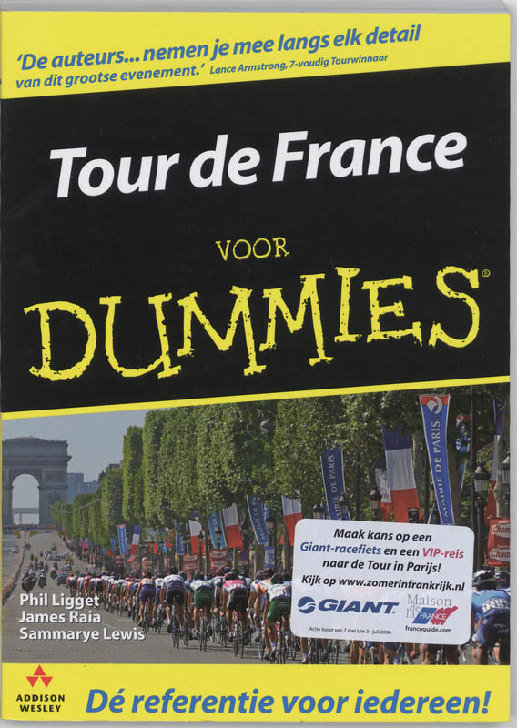 Omslag van Tour de France voor Dummies