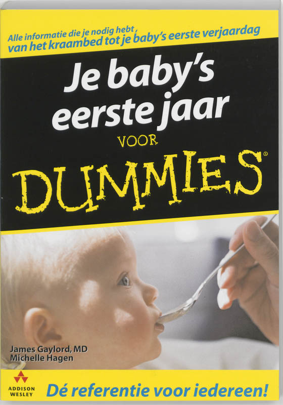 Omslag van Je baby's eerste jaar voor Dummies