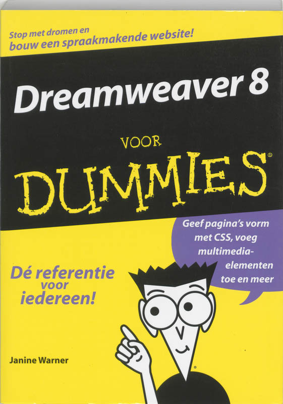 Omslag van Dreamweaver 8 voor Dummies