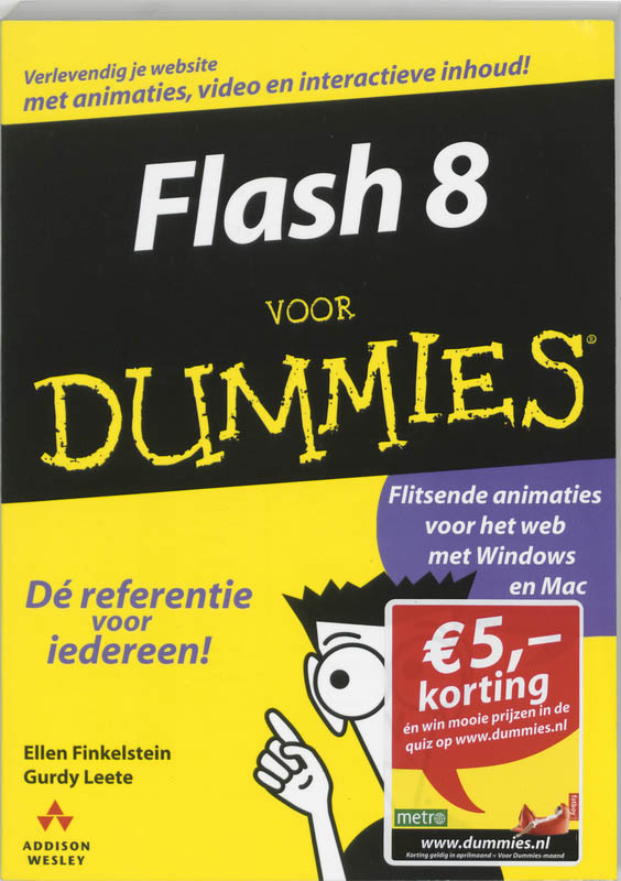 Omslag van Flash 8 voor Dummies