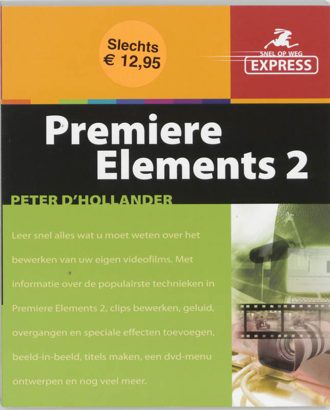 Omslag van Snel op Weg Express Premiere Elements 2
