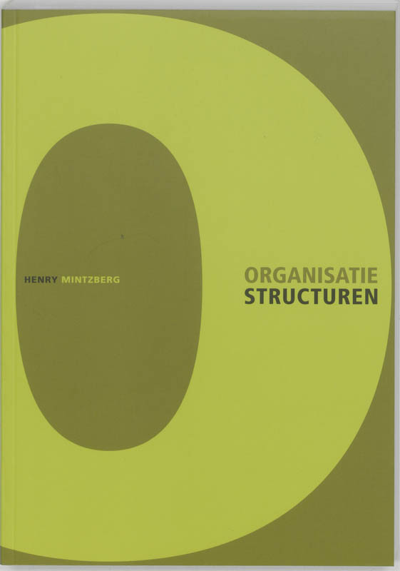Omslag van Organisatiestructuren