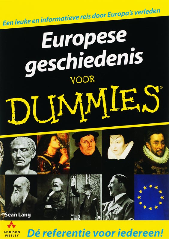 Omslag van Europese geschiedenis voor Dummies