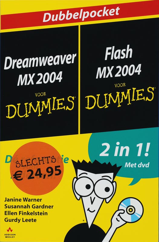 Omslag van Dreamweaver MX 2004 + Flash MX 2004 voor Dummies