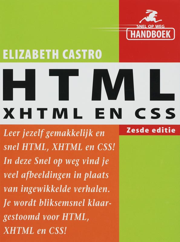 Omslag van Snel op weg HTML, XHTML en CSS
