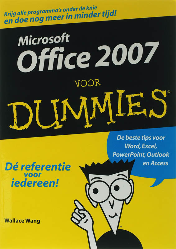 Omslag van Office 2007 voor Dummies