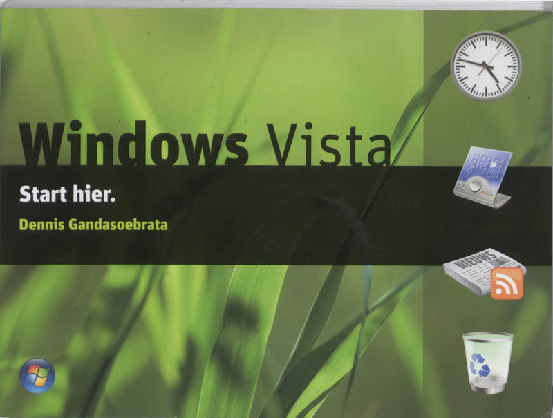 Omslag van Windows Vista start hier