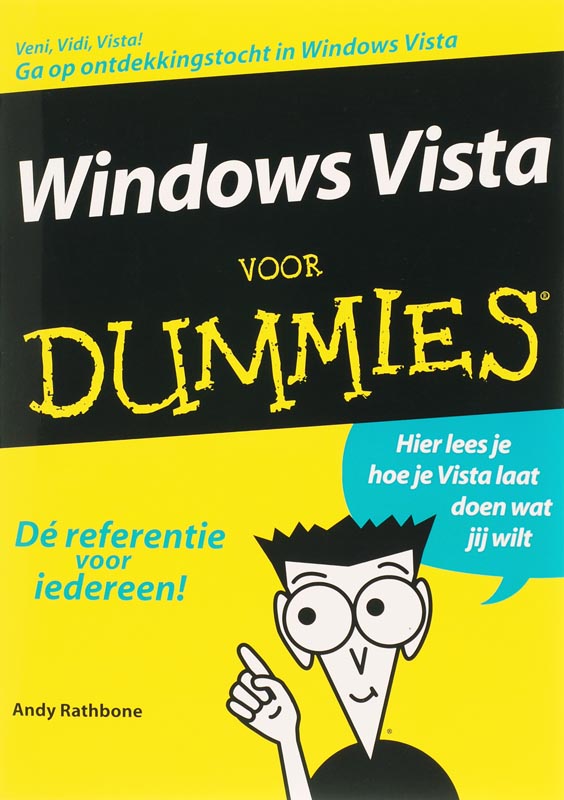 Omslag van Microsoft Windows Vista voor Dummies