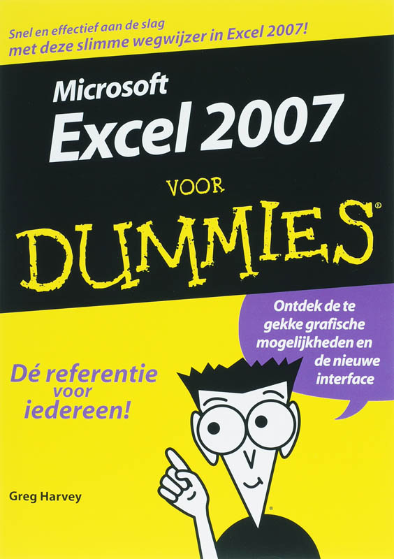 Omslag van Excel 2007 voor Dummies