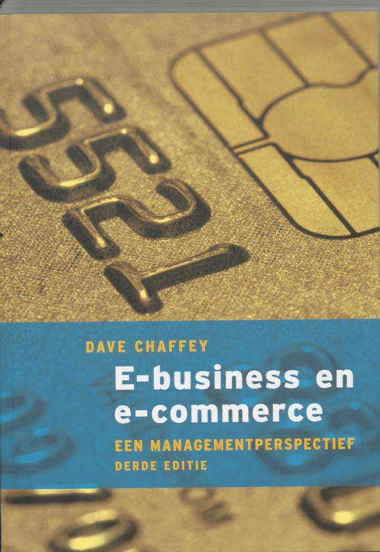 Omslag van E-business en e-commerce