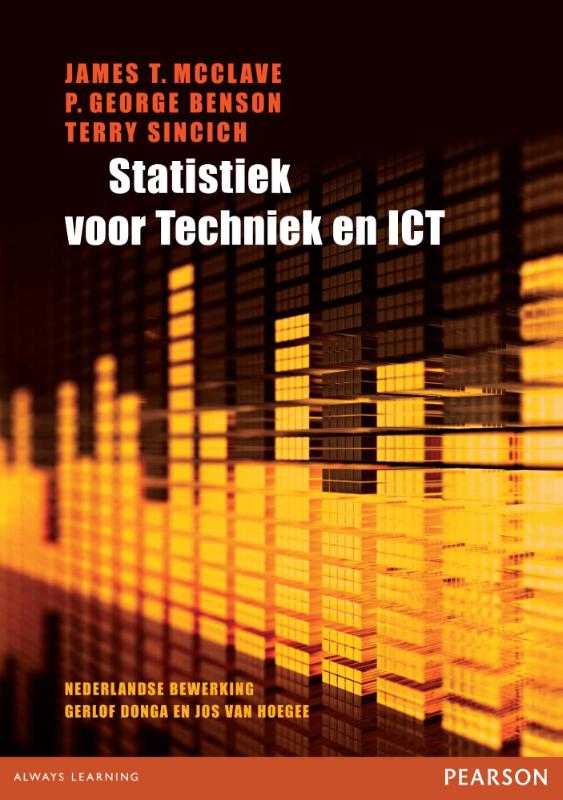 Omslag van Statistiek voor Techniek en ICT
