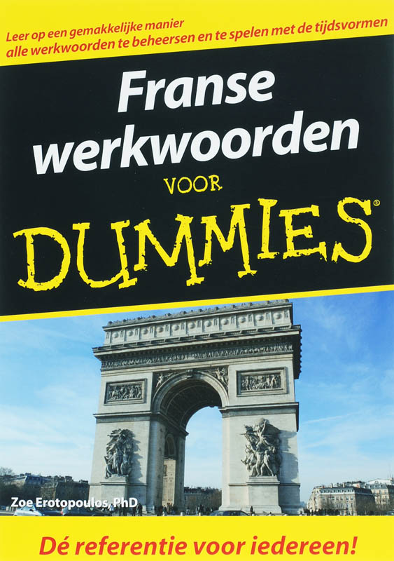 Omslag van Franse werkwoorden voor Dummies