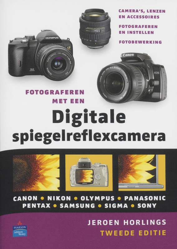 Omslag van Fotograferen met een digitale spiegelreflexcamera