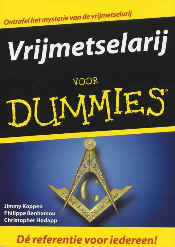 Omslag van Vrijmetselarij voor Dummies