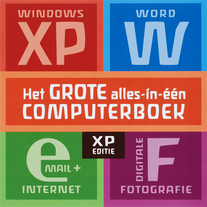 Omslag van Het grote alles-in-één computerboek XP-editie