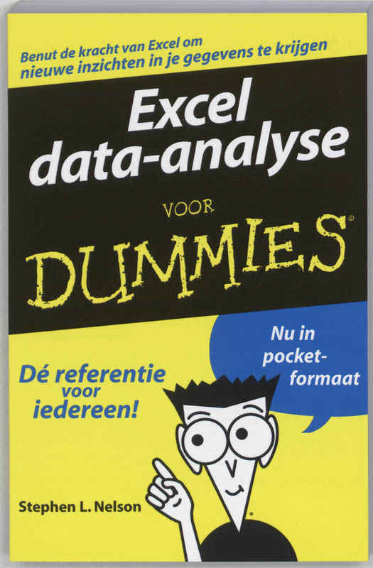 Omslag van Excel data-analyse voor Dummies, pocketeditie