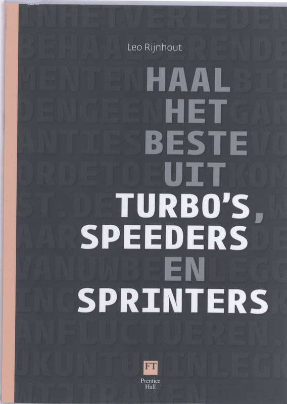 Omslag van Haal het beste uit turbo's, speeders en sprinters