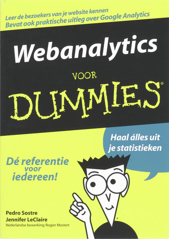 Omslag van Webanalytics voor Dummies