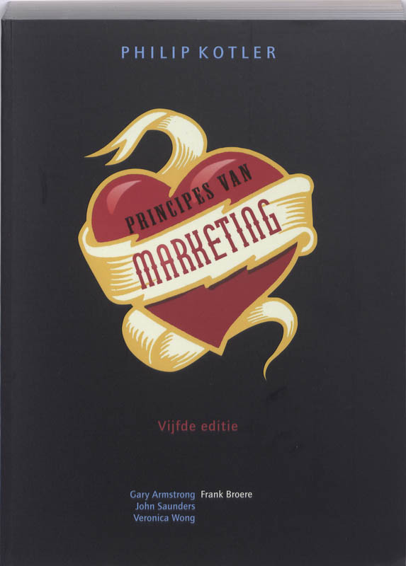 Omslag van Principes van marketing, 5e editie
