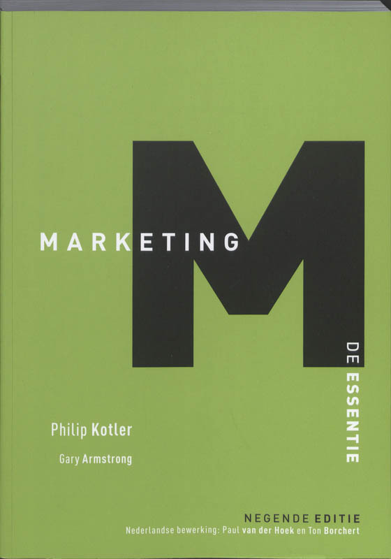 Omslag van Marketing, de essentie