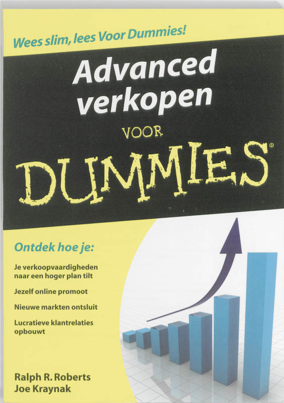 Omslag van Advanced verkopen voor Dummies
