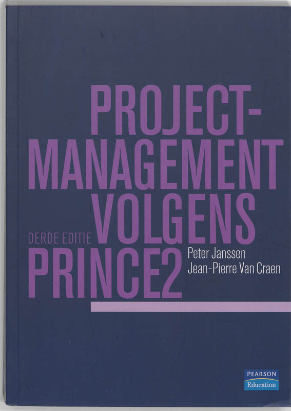 Omslag van Projectmanagement volgens Prince2