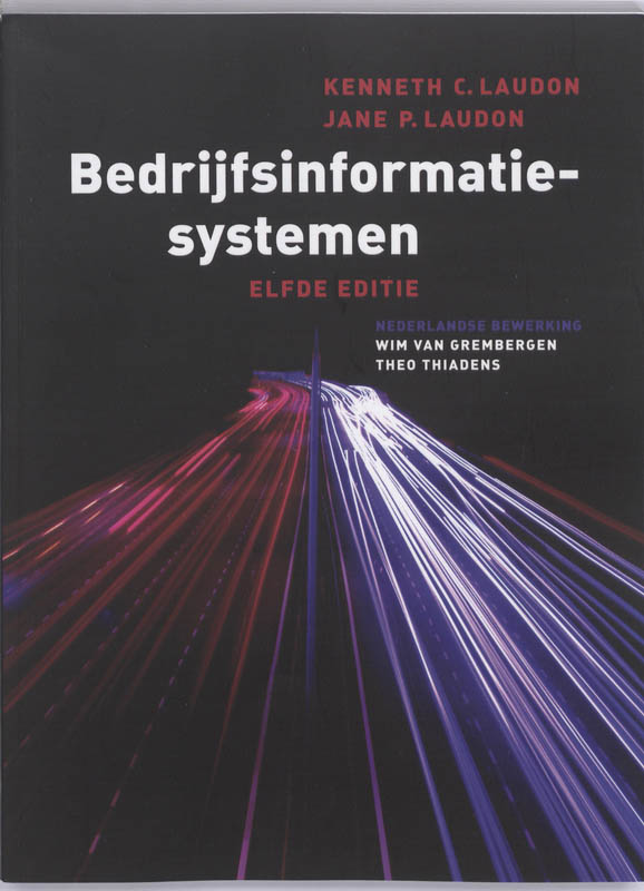 Omslag van Bedrijfsinformatiesystemen