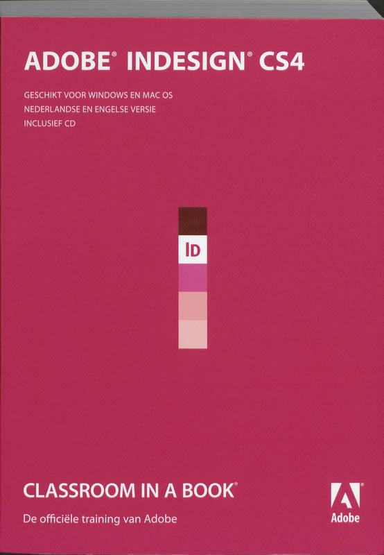Omslag van Adobe InDesign CS4