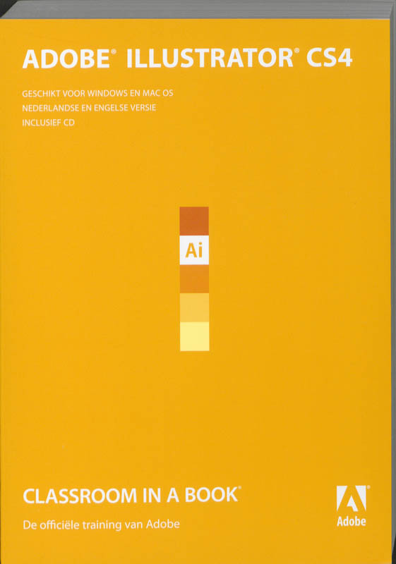 Omslag van Adobe Illustrator CS4