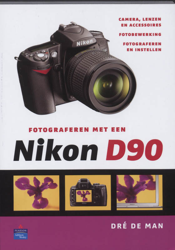 Omslag van Fotograferen met een Nikon D90