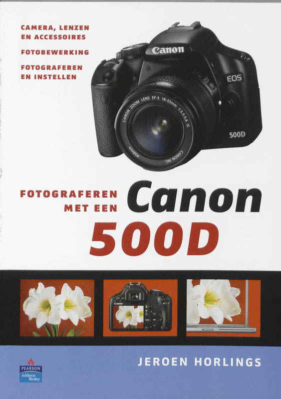 Omslag van Fotograferen met een Canon 500D