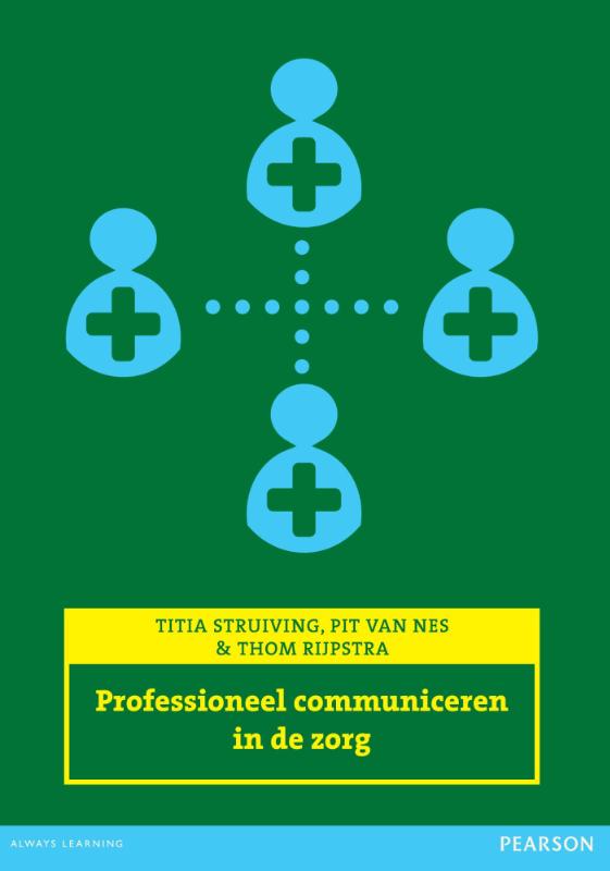 Omslag van Professioneel communiceren in de zorg