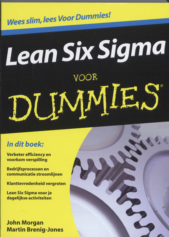 Omslag van Lean Six Sigma voor Dummies