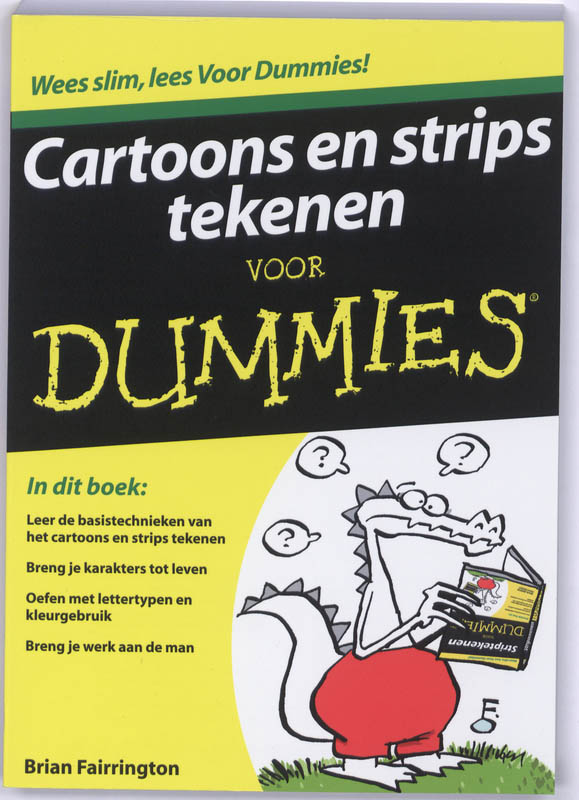 Omslag van Cartoons en strips tekenen voor Dummies