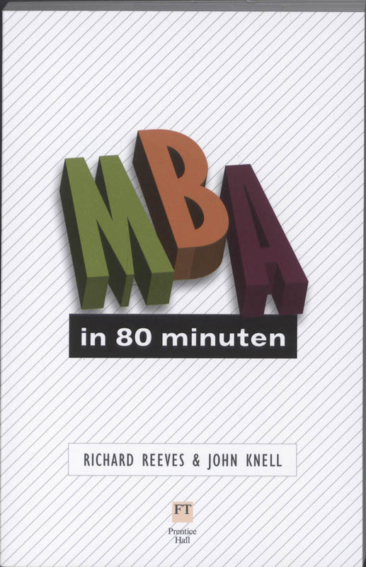 Omslag van MBA in 80 minuten